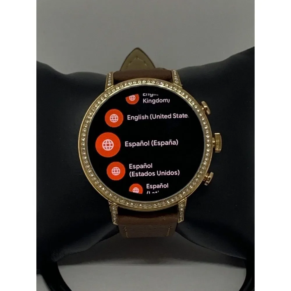 Fossil Gen 4 Authentic Digital Dial Smart Watch Custom Band FTW6011 QT459